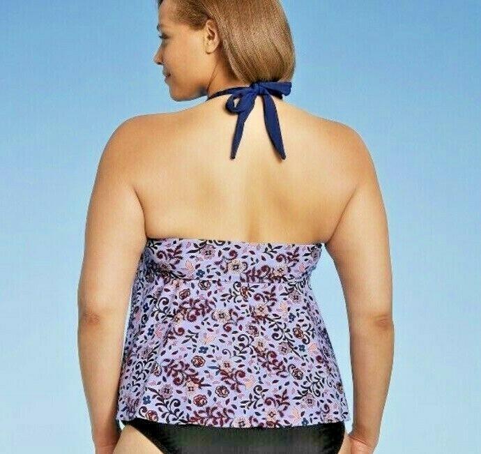 Women's Paisley Tankini Swimsuit Top By KONA SOL