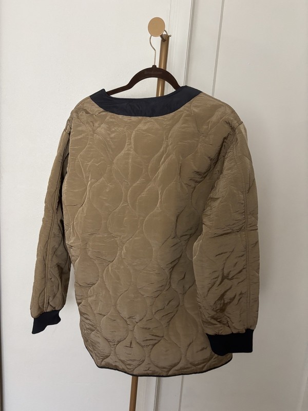 Women’s Quilted Jacket In Beige
