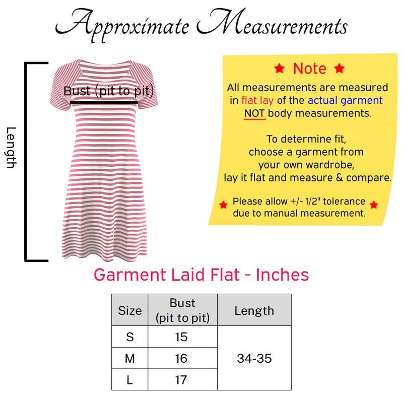 Women's Raglan Short Sleeve Striped T-Shirt Dress Zenana