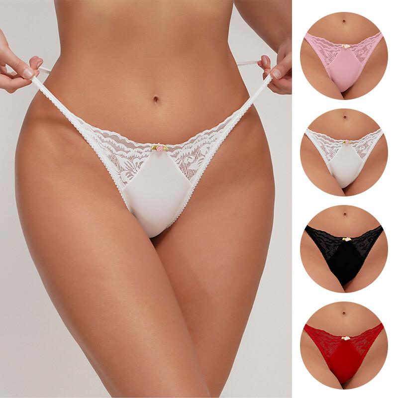 Women's Sexy Lace Panties Briefs Underwear Lingerie Knickers Thongs G-String