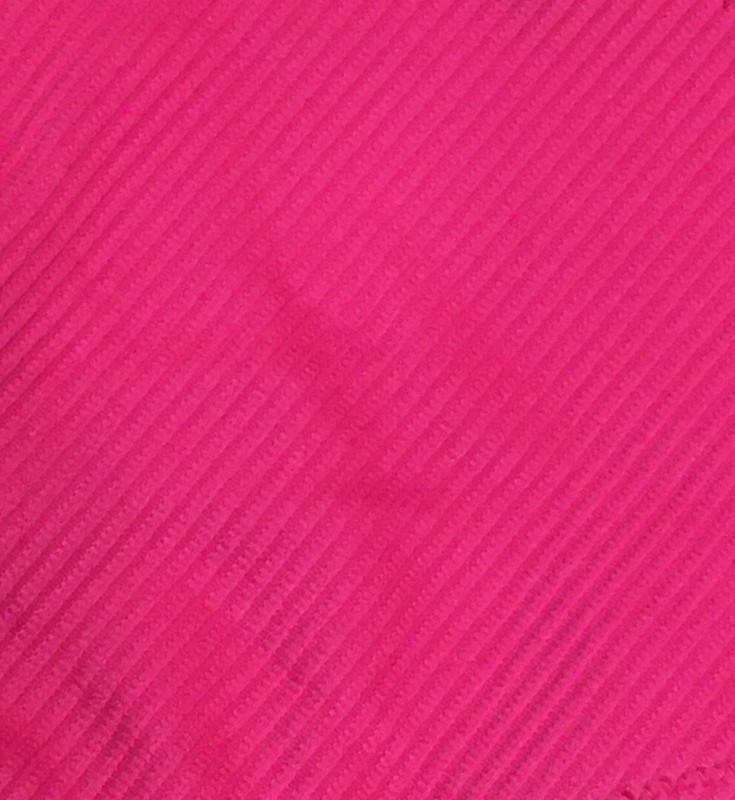 Women's Shade & Shore Sun Coast Cheeky Ribbed Bikini Bottom Size Medium Pink
