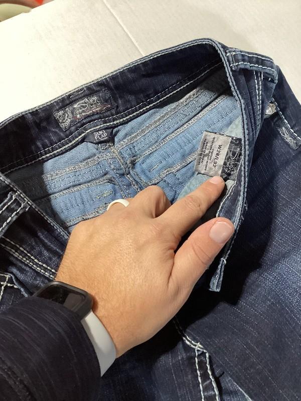 Women’s Silver Jeans Co. Suki Flap Bootcut Jeans Heavy Stitching Size 28x32