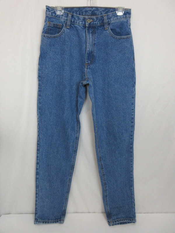 Women's Size Medium 29" X 31" J. Galt High Rise 100% Cotton Mom Jeans EXCELLENT