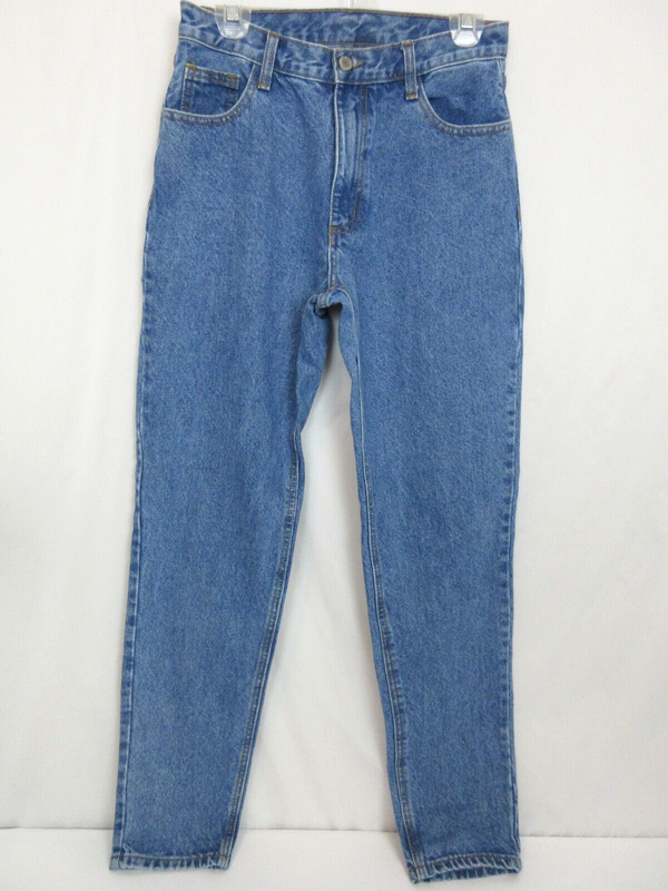 Women's Size Medium 29" X 31" J. Galt High Rise 100% Cotton Mom Jeans EXCELLENT