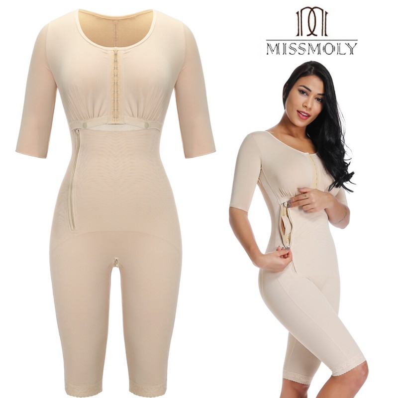 Women's Slim Full Body Shaper Post Surgery Compression Garment Fajas Colombianas