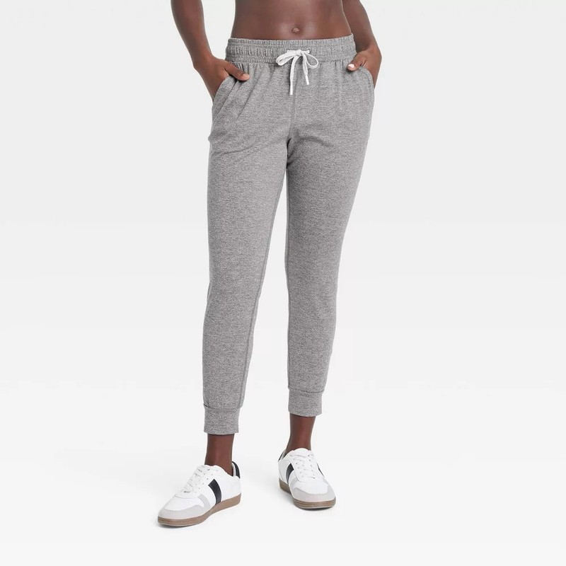 Women's Soft Stretch Mid-Rise Joggers - All In Motion