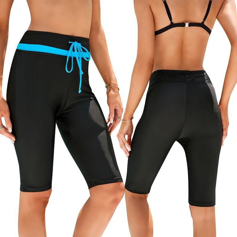 Women's Soft Swimming Shorts Quick Dry Swimming Beach Board Shorts Sports Pants