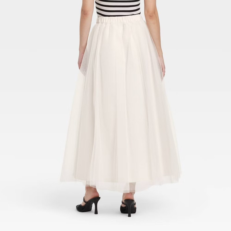 Women's Tulle A-Line Skirt - A New Day