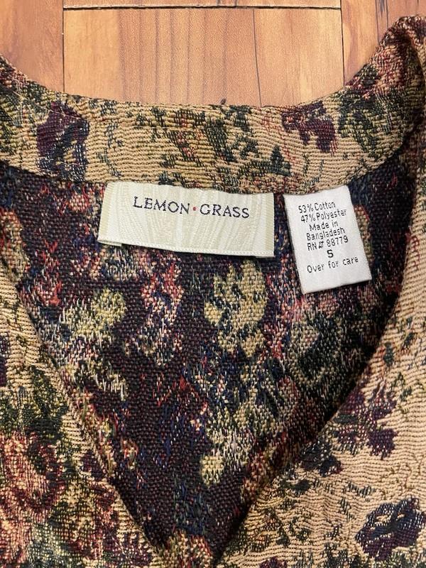 Women’s Vintage Brown Floral Vest