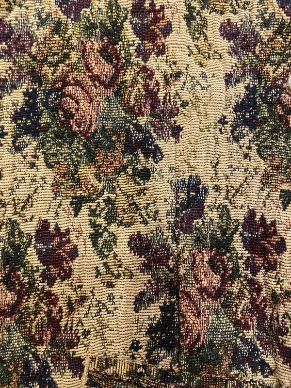 Women’s Vintage Brown Floral Vest