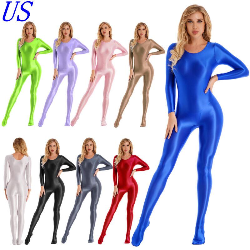 Women's Workout Jumpsuit Bodycon Yoga Training Bodysuit Activewear Clubwear