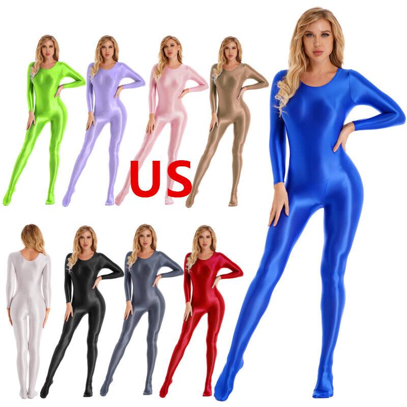 Women's Workout Jumpsuit Bodycon Yoga Training Bodysuit Activewear Clubwear