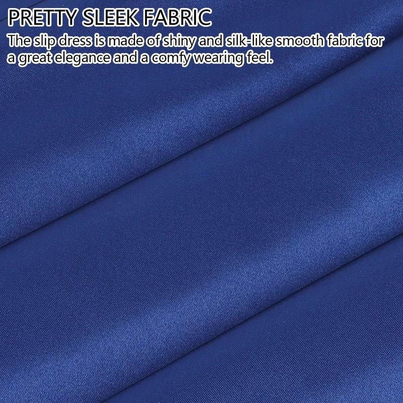 Women Satin Silk Nightdress Sexy Long Nightwear Sleepwear Slip Dress Pajamas