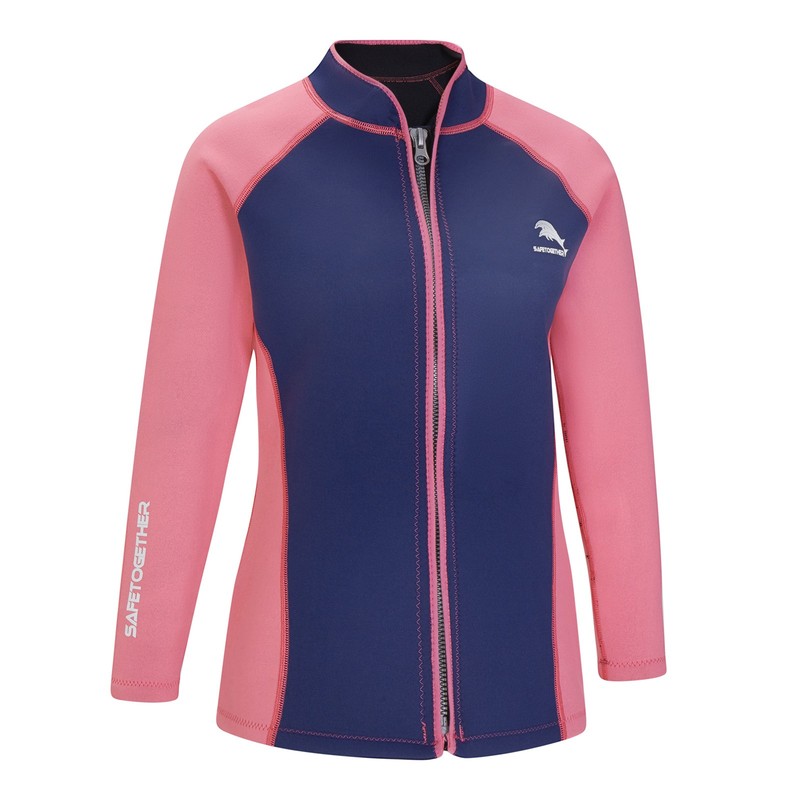 Women Top Bathing Suits Swimsuit 2mm Neoprene Jacket Beachwear Long Sleeve Coat