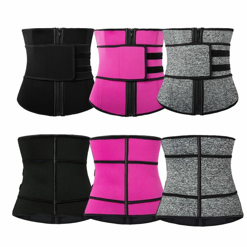 Women Waist Corset Trainer Sauna Sweat Weight Loss Body Shaper Yoga Slimmer Belt