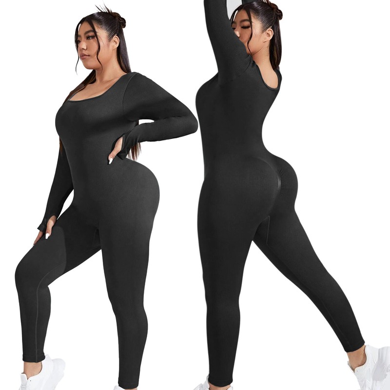 Women Yoga Jumpsuit Pants Workout Jumpsuits Leggings Rompers Sports Gym Sport US