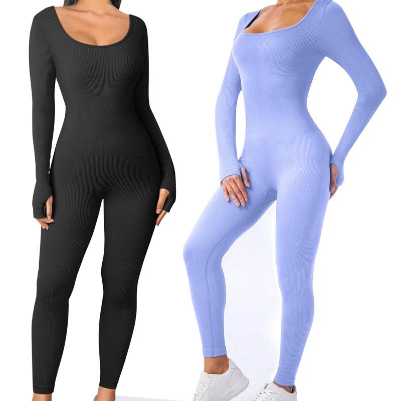 Women Yoga Jumpsuit Pants Workout Jumpsuits Leggings Rompers Sports Gym Sport US