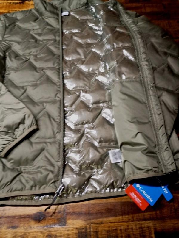 Womens Columbia Walker Mill Heat Seal 650 Goose Down Omni Heat Jacket Sz LARGE