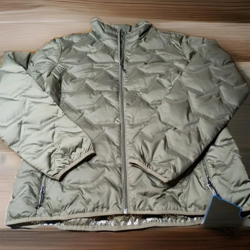 Womens Columbia Walker Mill Heat Seal 650 Goose Down Omni Heat Jacket Sz LARGE