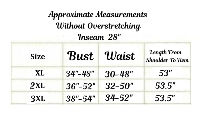 Womens Jumpsuit Plus Size Bodysuit Sleeveless Footless Unitard XL - XXXL 16-24