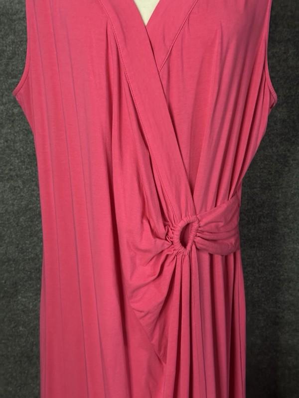 Womens Lands' End SOFT Jersey Knit LONG Dress Size 2X CE5120