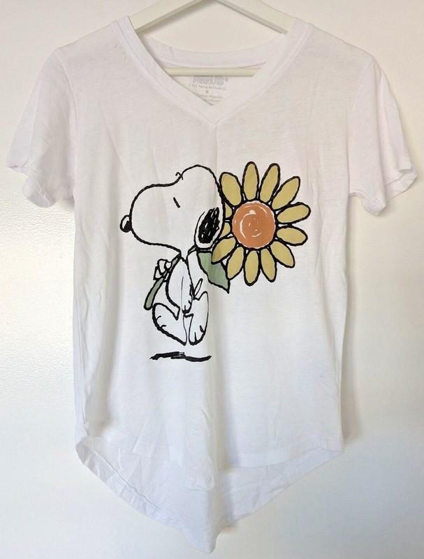 WOMENS PEANUTS SNOOPY T-SHIRT GRAPHIC TEE BRAND NEW OFFICIALLY LICENSED
