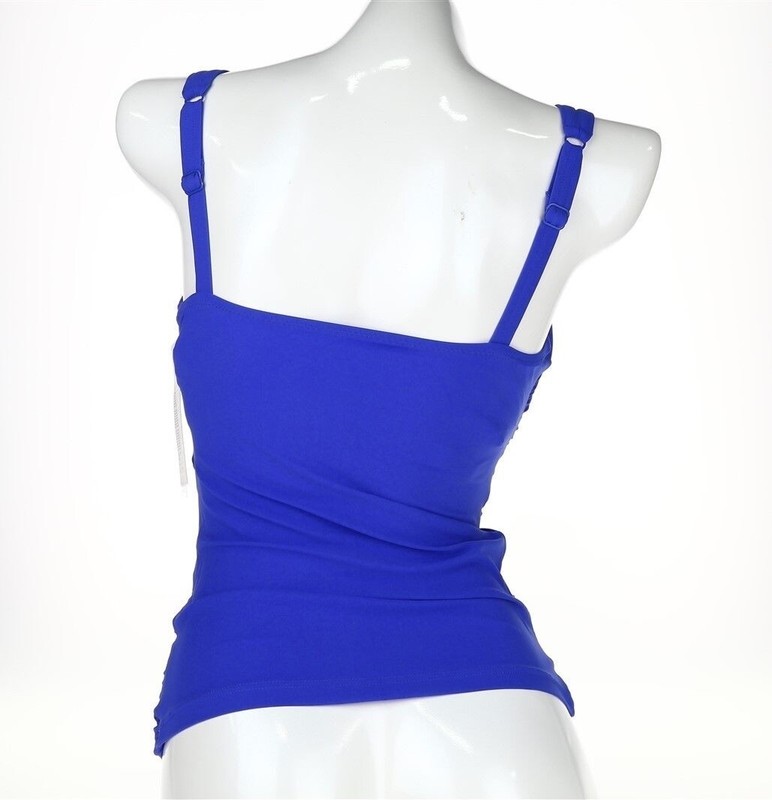 Womens Profile By Gottex Cobalt Blue Tankini 128261 Swimwear Sz. 36E