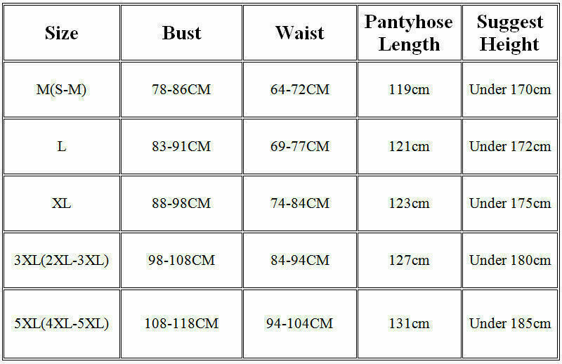 Womens PU Leather Wet Look Zipper Bodysuit Leotard Jumpsuit W/ Pantyhose Gloves