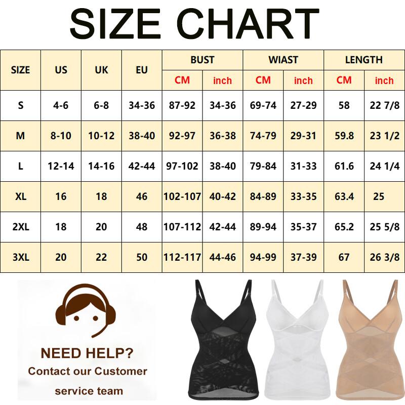 Womens Shapewear Compression Firm Vest Camisole Tank Tops Tummy Control Shaper
