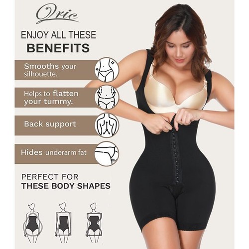 Womens Shapewear Sexy Slimming Perfect Full Body Shaper Post Surgery Body Shaper