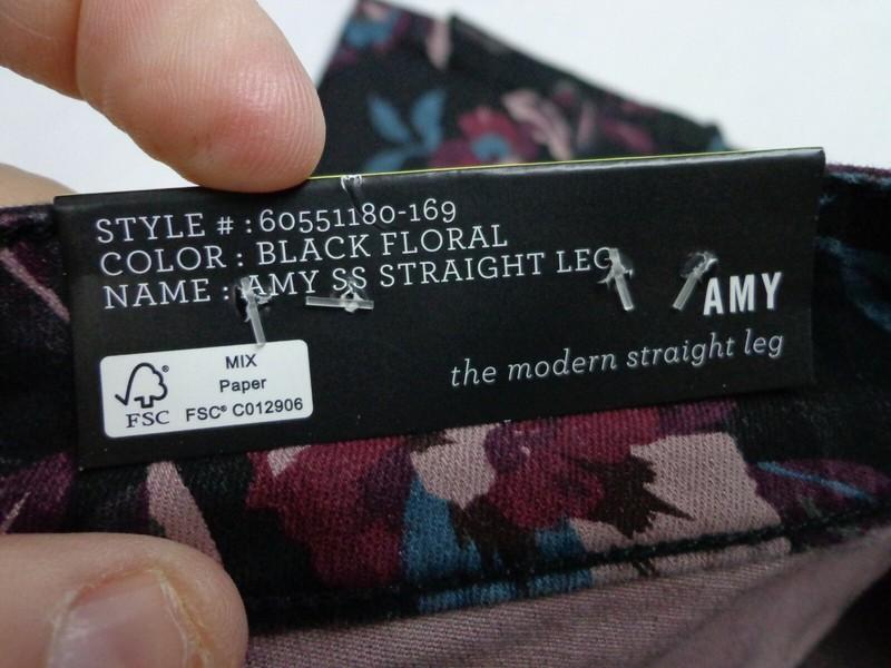 Womens Size 8 Bandolino Pants The Modern Straight Leg Stretch Contours Slim Amy