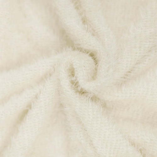 Womens Sweaters Casual Fuzzy Crewneck Long Sleeve Oversized Sweater Dress Loose