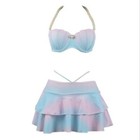 Womens Swimwear Mermaid Shell Bikini Set Padded Push-up Swimsuit Beachwear Gift