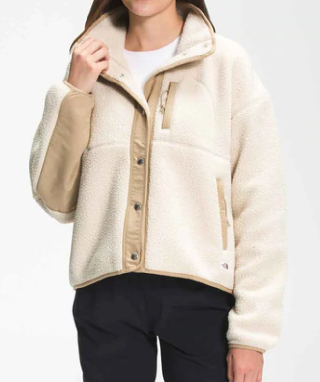 Womens The North Face Ladies Cragmont 2 Fleece Jacket Black White New