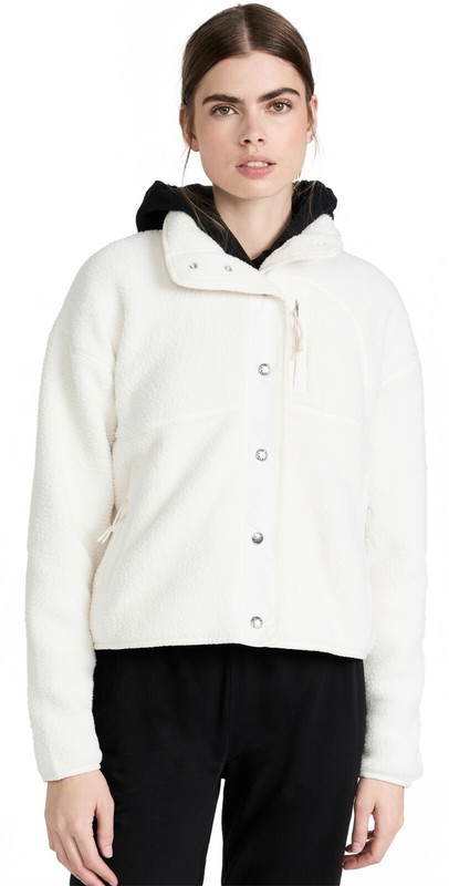 Womens The North Face Ladies Cragmont 2 Fleece Jacket Black White New