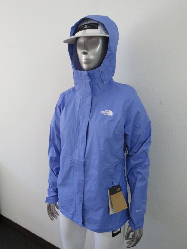 Womens The North Face Venture 2 Waterproof Dryvent Hooded Rain Jacket Virtu Blue