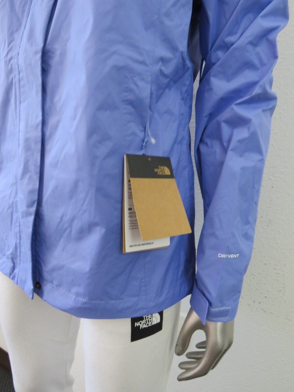 Womens The North Face Venture 2 Waterproof Dryvent Hooded Rain Jacket Virtu Blue