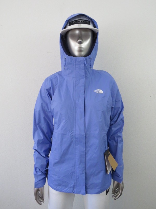 Womens The North Face Venture 2 Waterproof Dryvent Hooded Rain Jacket Virtu Blue