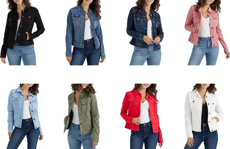 Wrangler Authentics Denim Jean Jacket Women's Size L