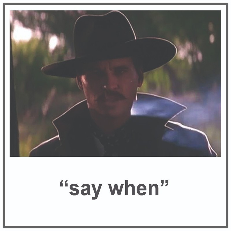 Wyatt Virgil Morgan Earp Doc Holliday Wild West Tombstone Unforgiven Tee T Shirt