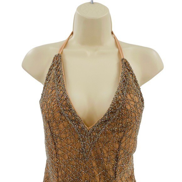 X By NBD NEW Rischa Sequin V-Neck Cocktail Mini Dress In Candy Size M