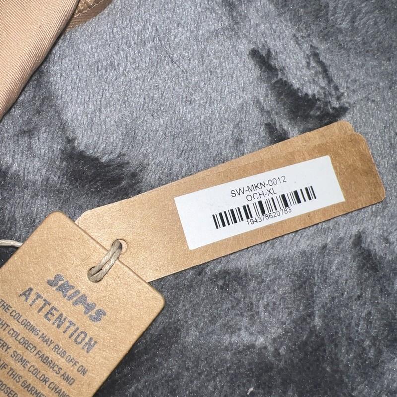 XL SKIMS Women's Signature Swim Cut Out Monokini OCHRE SW-MKN-0012