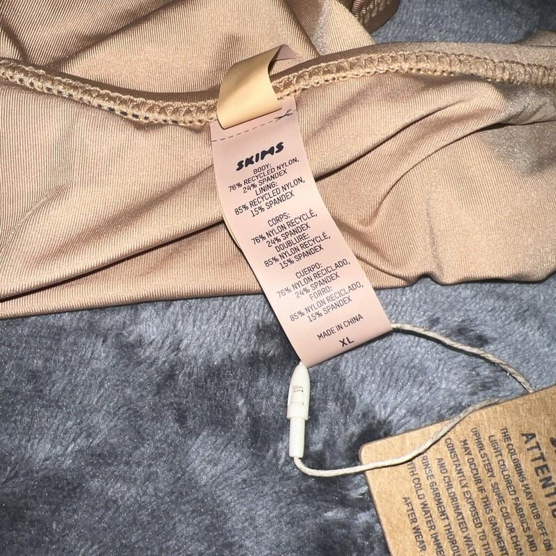 XL SKIMS Women's Signature Swim Cut Out Monokini OCHRE SW-MKN-0012