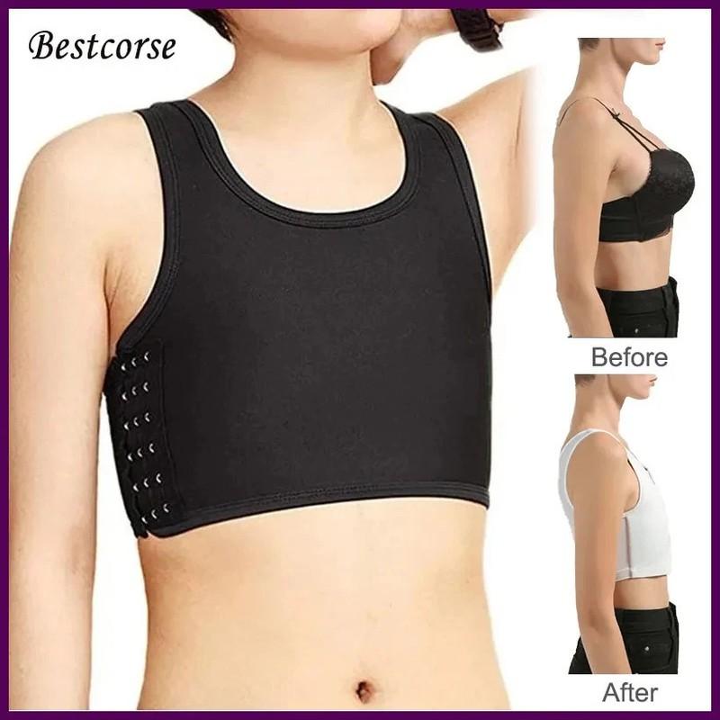 XS 5XL Plus Size Ftm Trans Binder Chest Binders Transboy Tomboy Pull Over