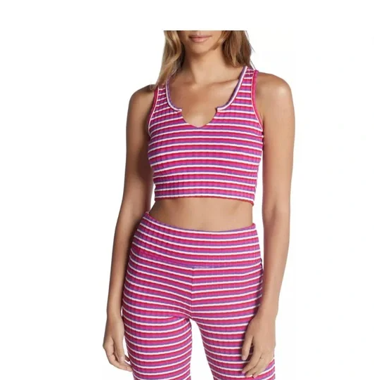 Year Of Ours Women's Notch Tank Stripe Different Size