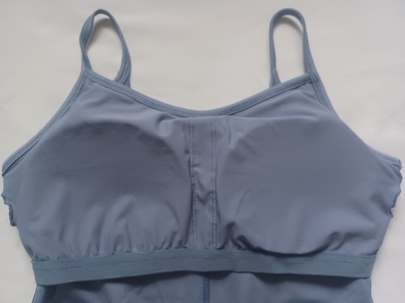 Yogalicious Lux "Tempest" Lotus Romper W/Built-In Lightly Padded Bra Size M L