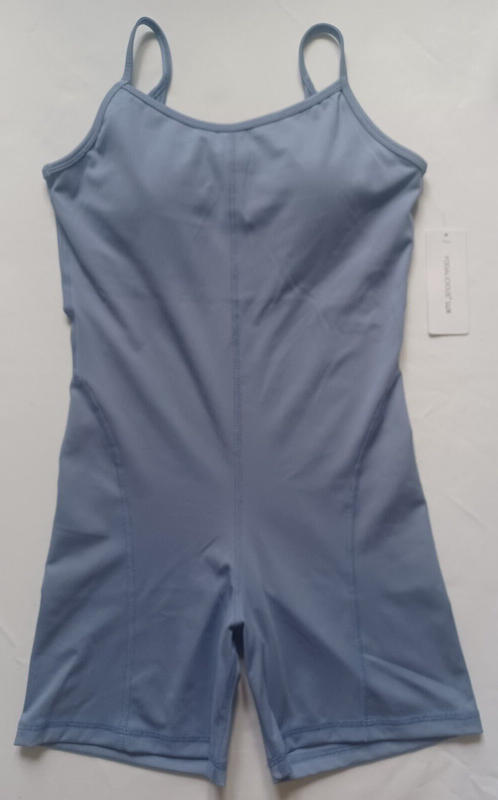 Yogalicious Lux "Tempest" Lotus Romper w/Built-In Lightly Padded Bra Size M L