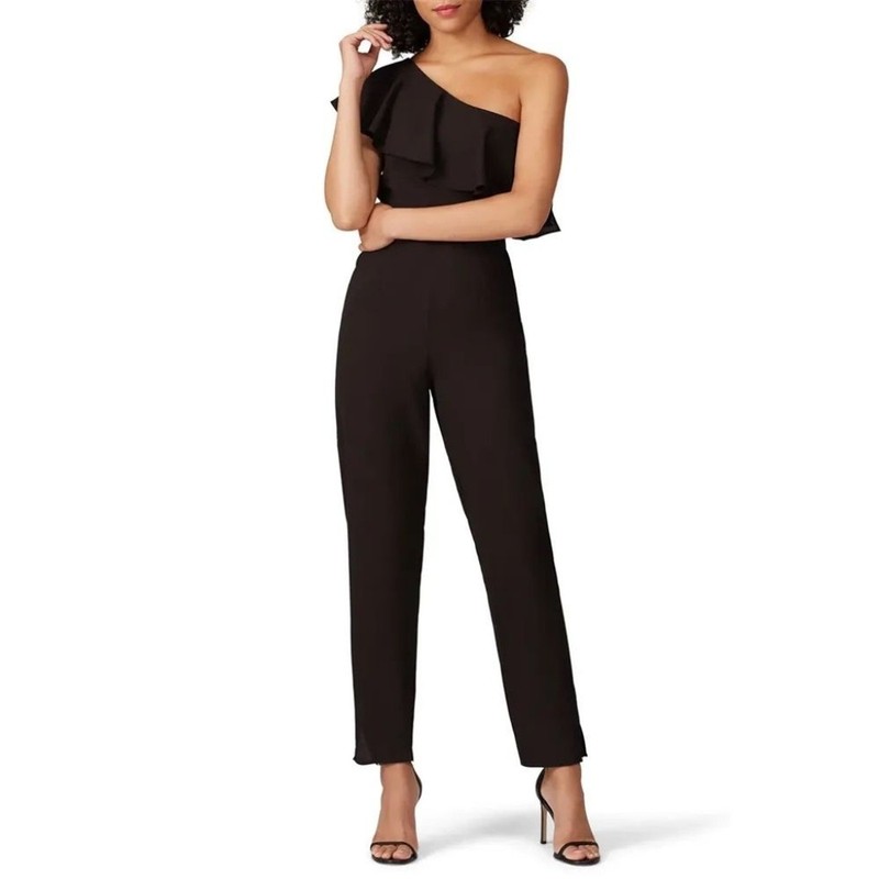 Yumi Kim Black Cascade Jumpsuit - size XS