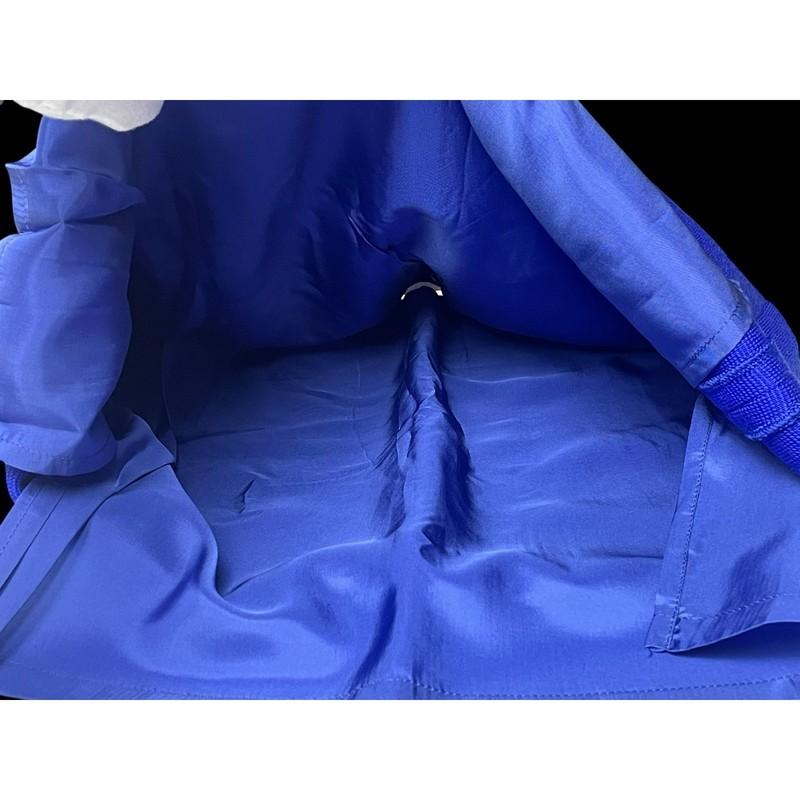 Yves Saint Laurent Wool Blue Skirt Size 9 From Japan COA