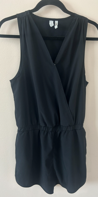 Z by Zella Black Romper Shorts Womens Size M Athletic Casual One Piece
